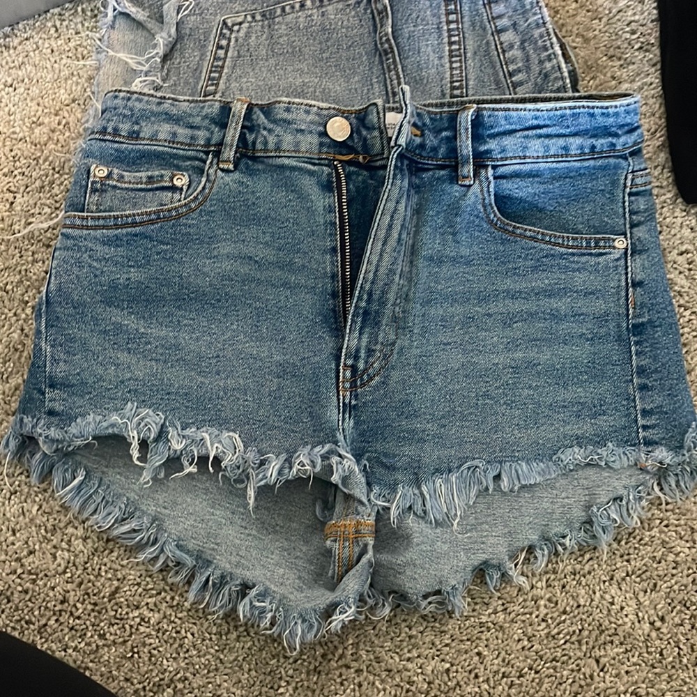 Zara denim shorts